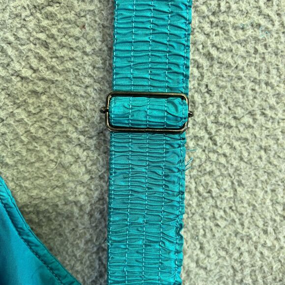 Spyder Ski Bib Pant Men S Teal Suspenders Snow Thinsulate Insulation Entrant VTG - Picture 6 of 16